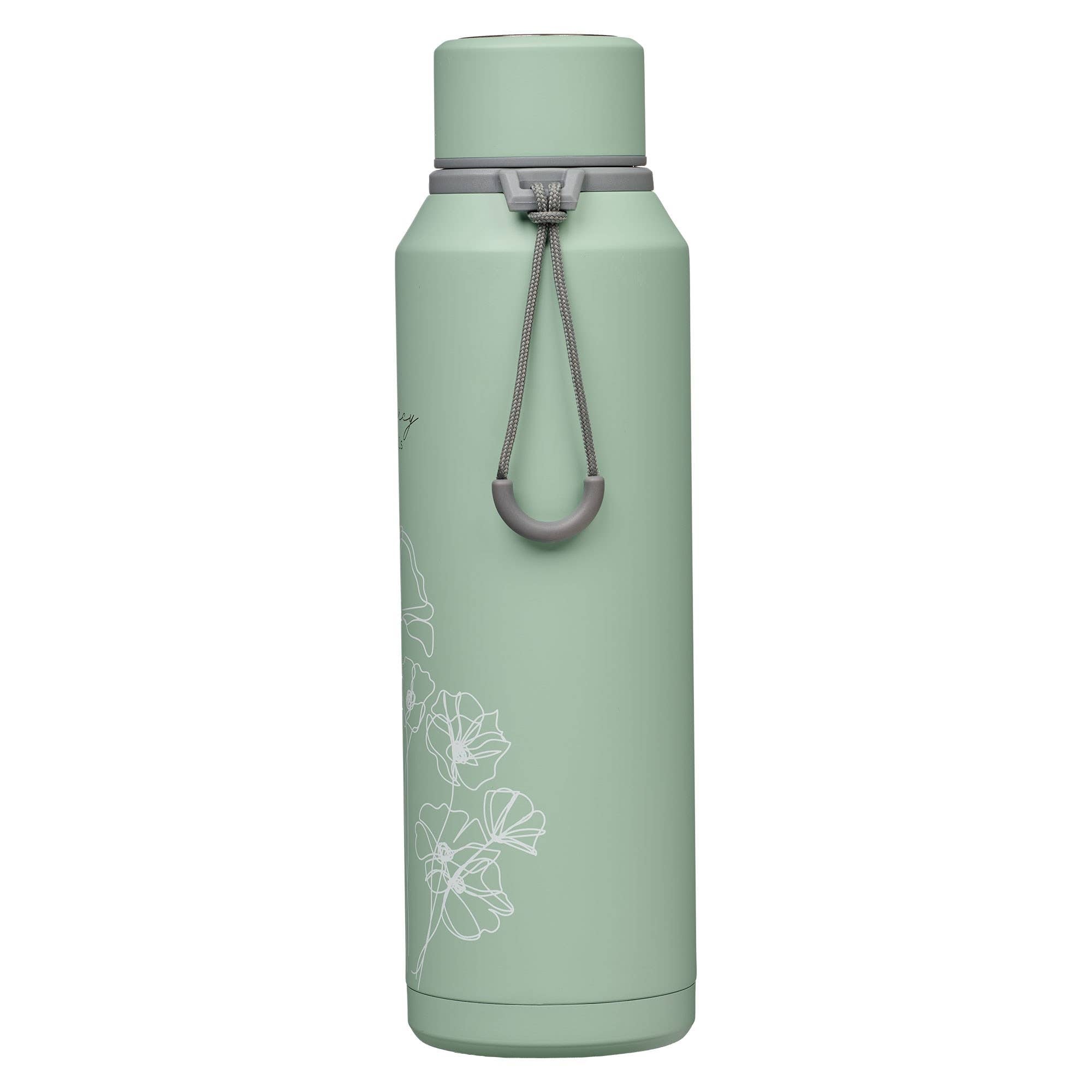 Water Bottle SS Mint New Morning Mercies
