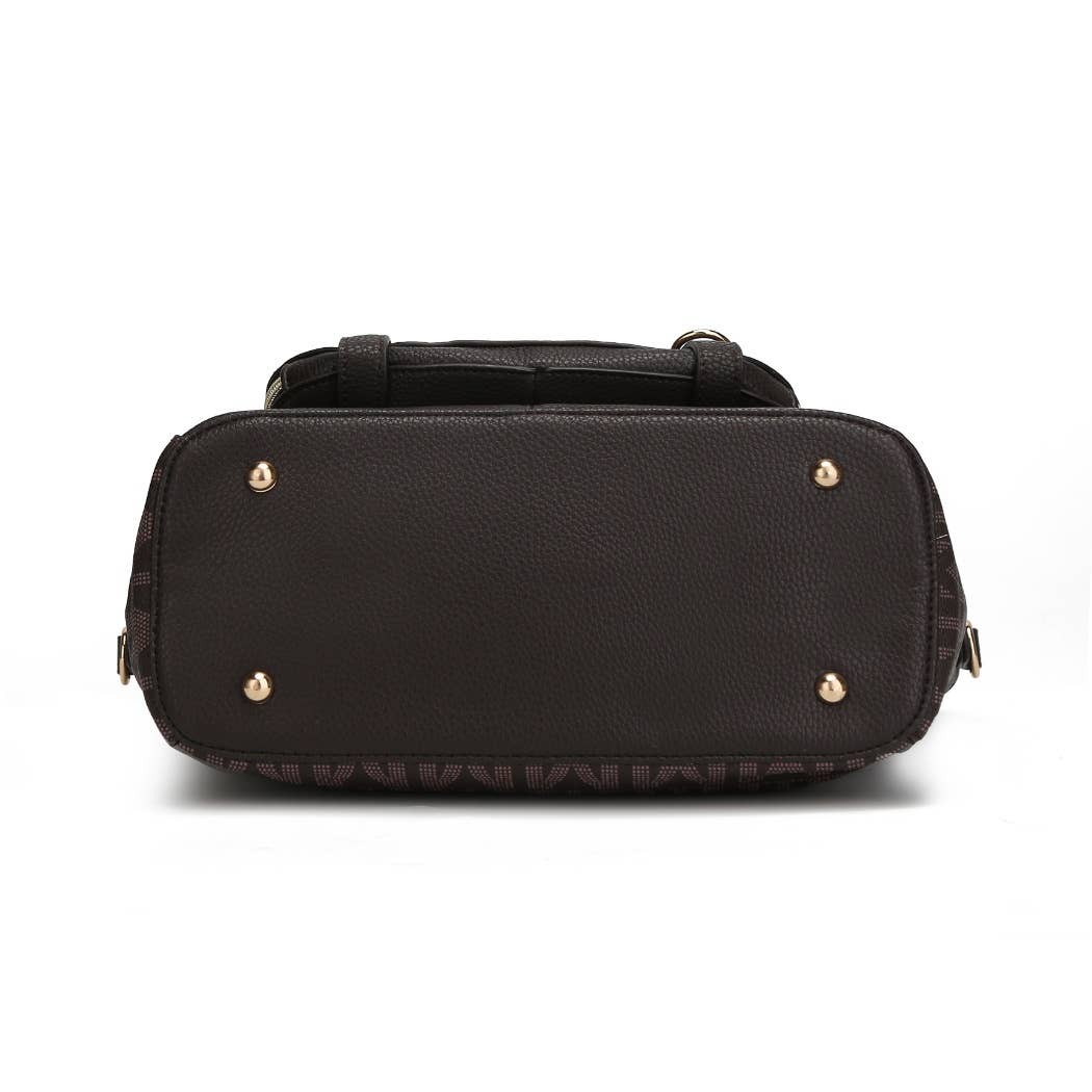 MKF Fula Signature Satchel Bag Women's Handbag