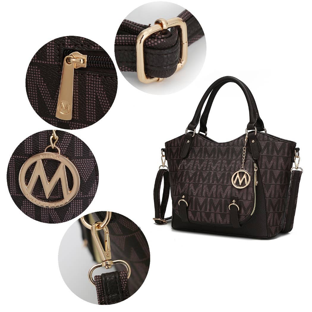 MKF Fula Signature Satchel Bag Women's Handbag