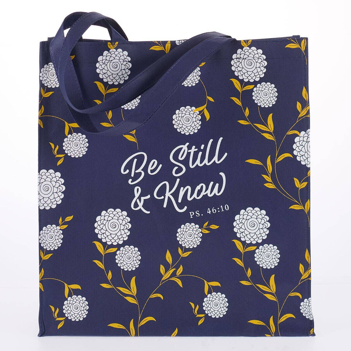 Tote Navy Be Still & Know Ps. 46:10