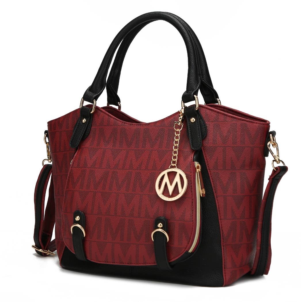 MKF Fula Signature Satchel Bag Women's Handbag