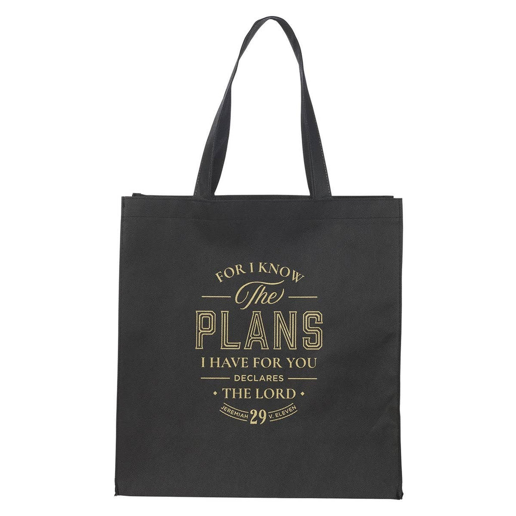 Tote Black Plans Jer. 29:11