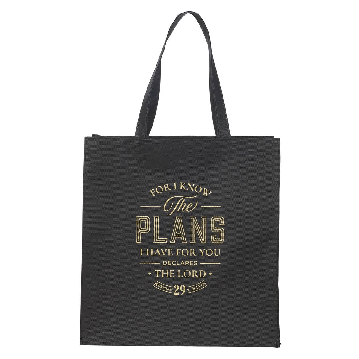 Tote Black Plans Jer. 29:11